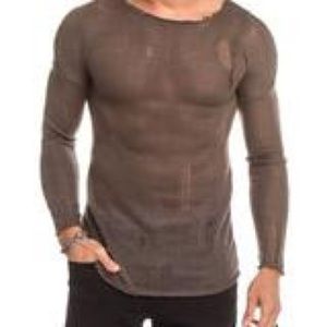 No How Muscle Sweater